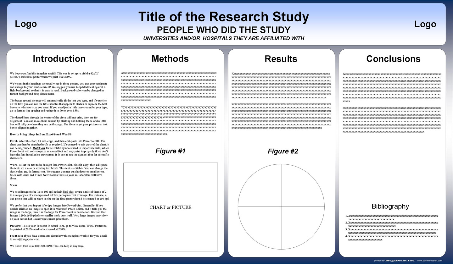 42x72 academic poster template